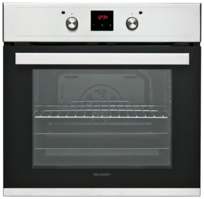 Sharp - K60D22IM1 - Single Electric Fan Oven - Stainless Steel